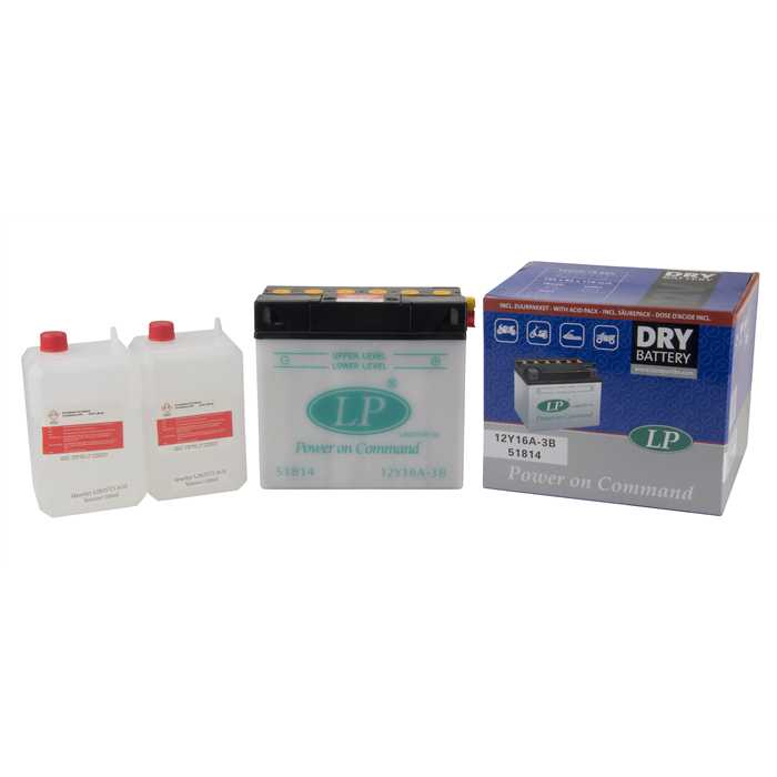 Batterie avec acide 12Y16A-3B LANDPORT